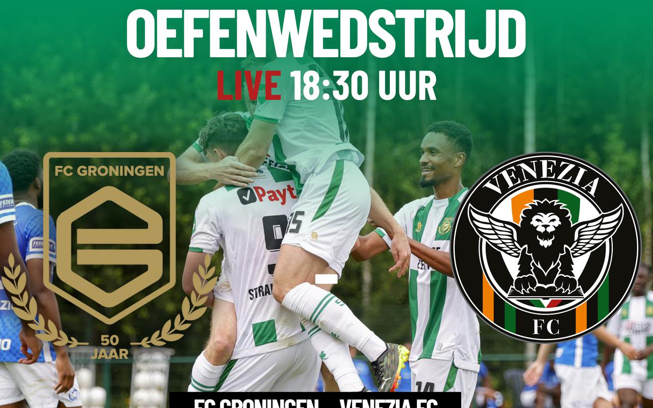 Om 18.30 uur speelt FC Groningen de laatste oefenwedstrijd