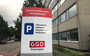 De GGD-testlocatie in Groningen.