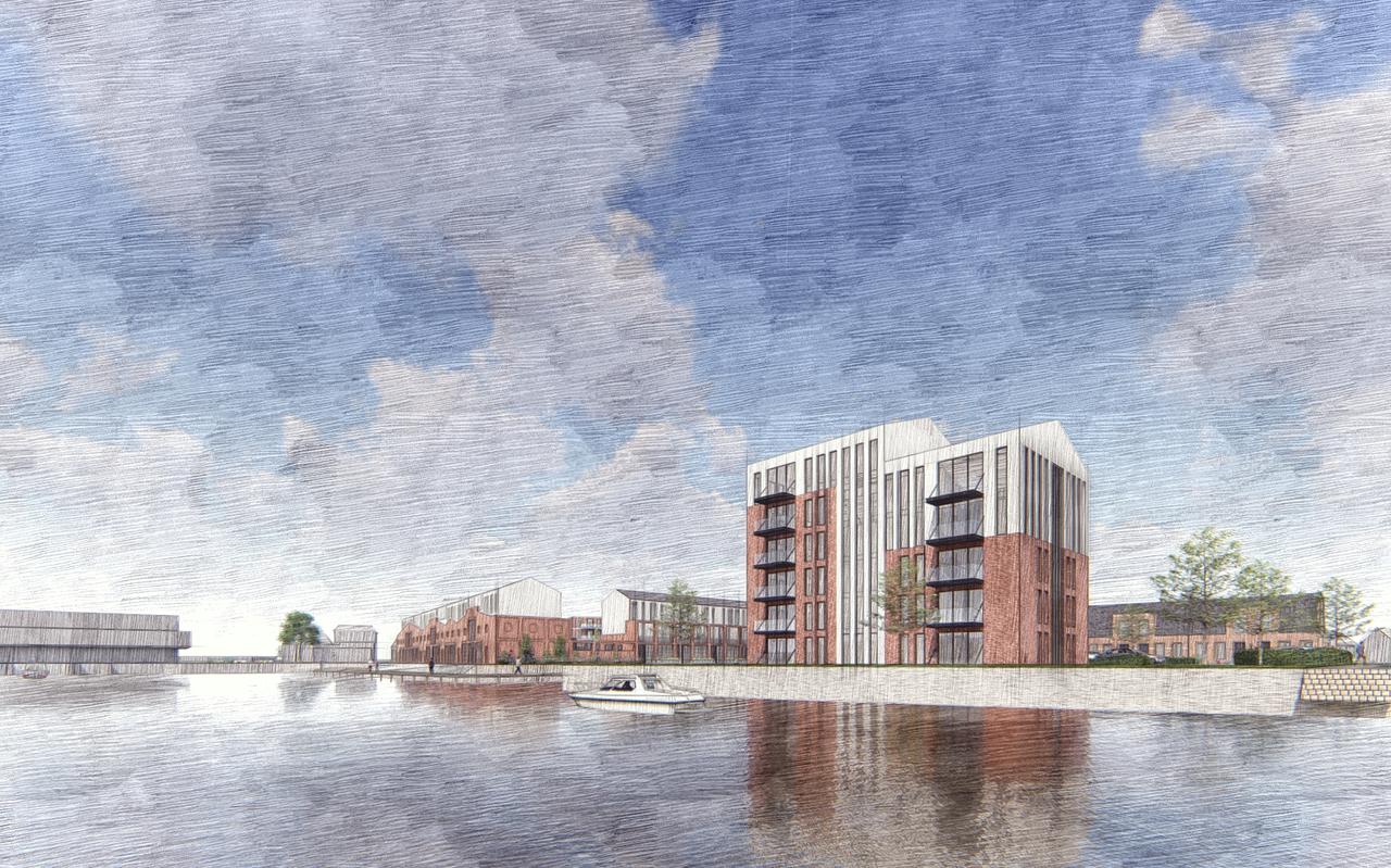 Ontwikkelaar Heuvelman Projecten en Adema Architecten willen hier op het voormalige Ubbensterrein en op de Actionlocatie aan de overkant ruim honderd huizen bouwen. Er komen zowel appartementen als eengezinswoningen en het wordt een mix van koop, huur en sociale huur. Ontwikkelaar Heuvelman Projecten en Adema Architecten willen hier op het voormalige Ubbensterrein en op de Actionlocatie aan de overkant ruim honderd huizen bouwen. Er komen zowel appartementen als eengezinswoningen en het wordt een mix van koop, huur en sociale huur.
