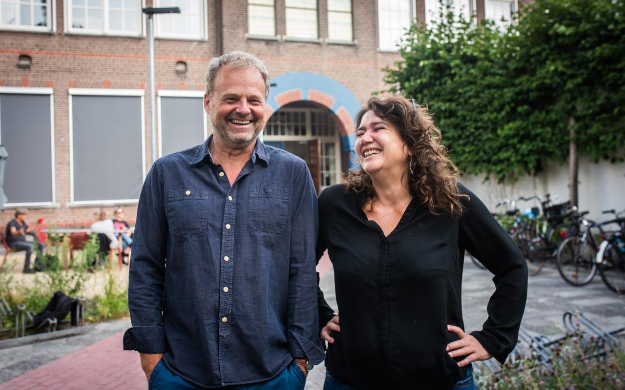 Noorderzon-directeuren Mark Yeoman en Femke Eerland. Noorderzon-directeuren Mark Yeoman en Femke Eerland.