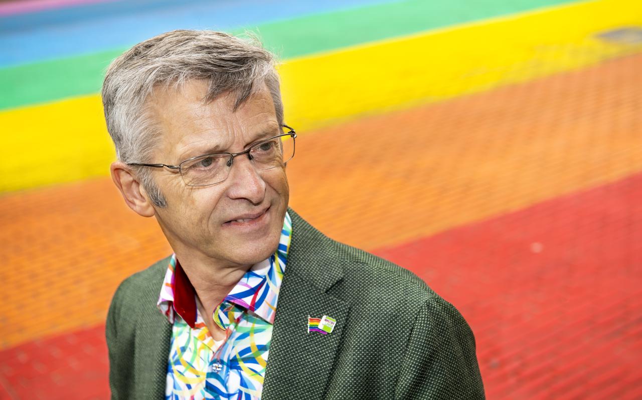 Henk Nijmeijer maakte zich er sterk voor dat Drenthe een regenboogprovincie werd.