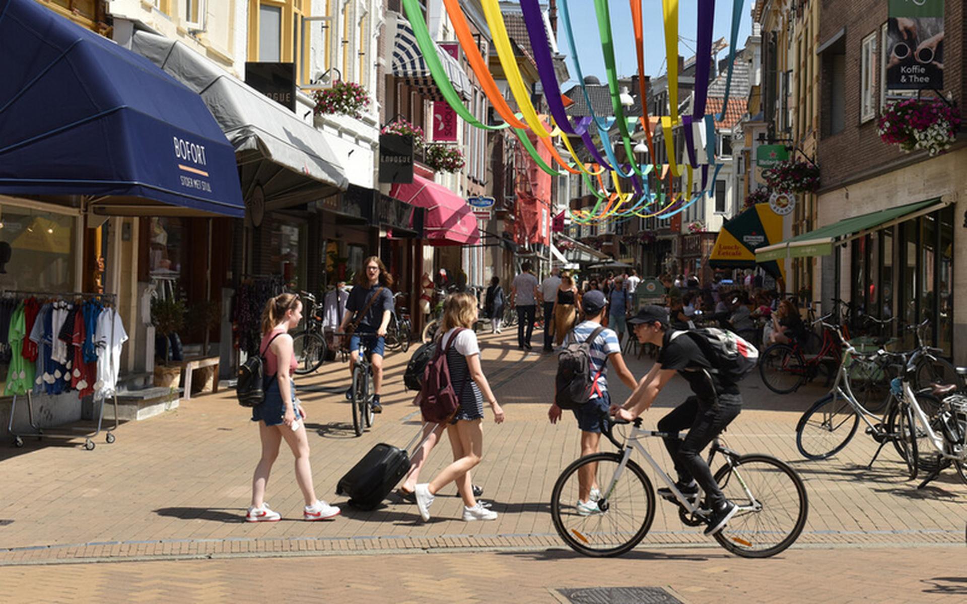 Veel winkelgebieden hebben hun positie weten te behouden en zijn aantrekkelijker geworden. Foto: Provincie Groningen