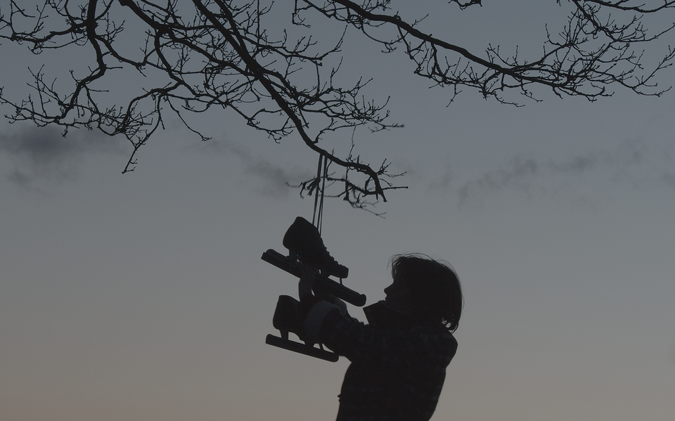 De schaatsen aan de wilgen? Filmmaker Poortvliert ervaart zelf ook IJswee.