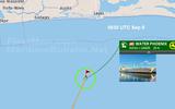 De locatie en tijd van de kaping van het vrachtschip van reder Seatrade. Bron: Maritime Bulletin