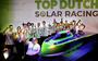 De nieuwe racewagen van het Top Dutch Solar Racing Team: The Green Spirit. 