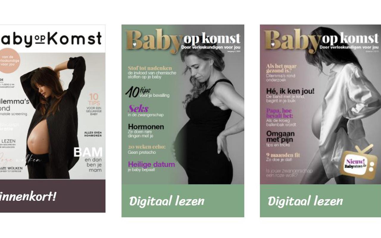 Het magazine Baby op Komst. 