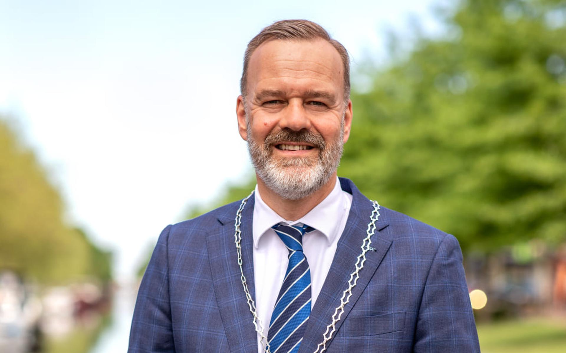 Burgemeester Klaas Sloots. 