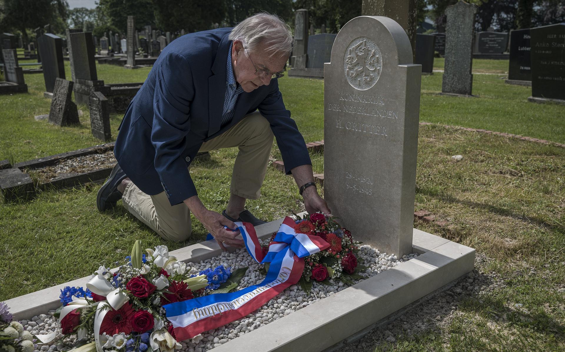 Na 36 jaar weet Hans Beukema uit Delfzijl eindelijk helemaal zeker wie in een graf op de rustplaats 