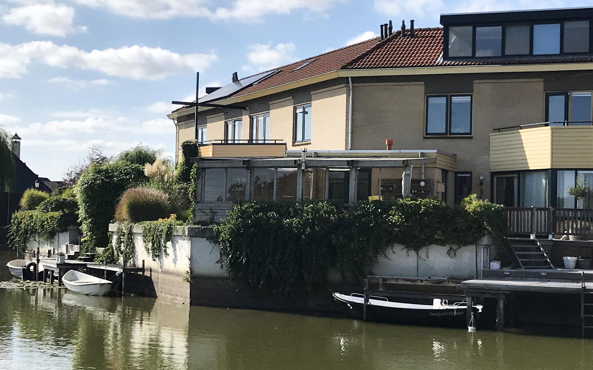 Veel mensen die in de wijk Rietlanden wonen, hebben een bootje.