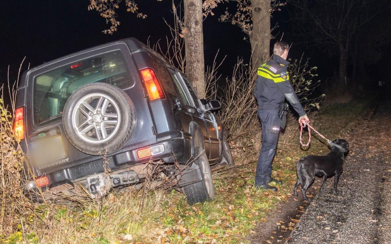Bestuurder laat auto en hond achter na ongeval bij Tolbert - Dagblad van het Noorden
