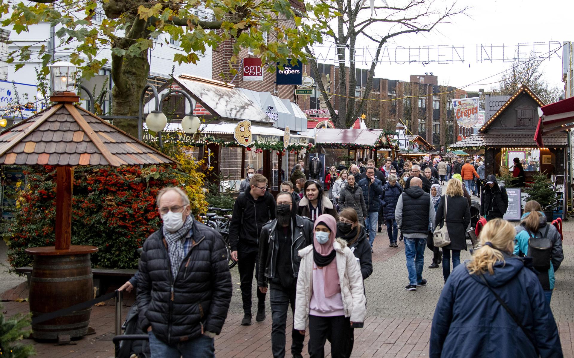 Eerst de 2Gregel, dan 2 glazen Glühwein; in de Ostfrriese stad Leer is