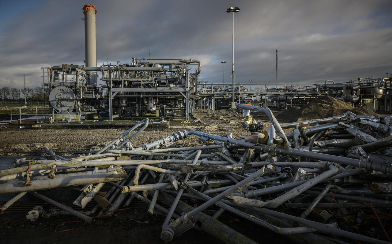 De gaswinlocatie in Ten Post is reeds ontmanteld. Eind 2019 werd daarmee een begin gemaakt. De gaswinlocatie in Ten Post is reeds ontmanteld. Eind 2019 werd daarmee een begin gemaakt.