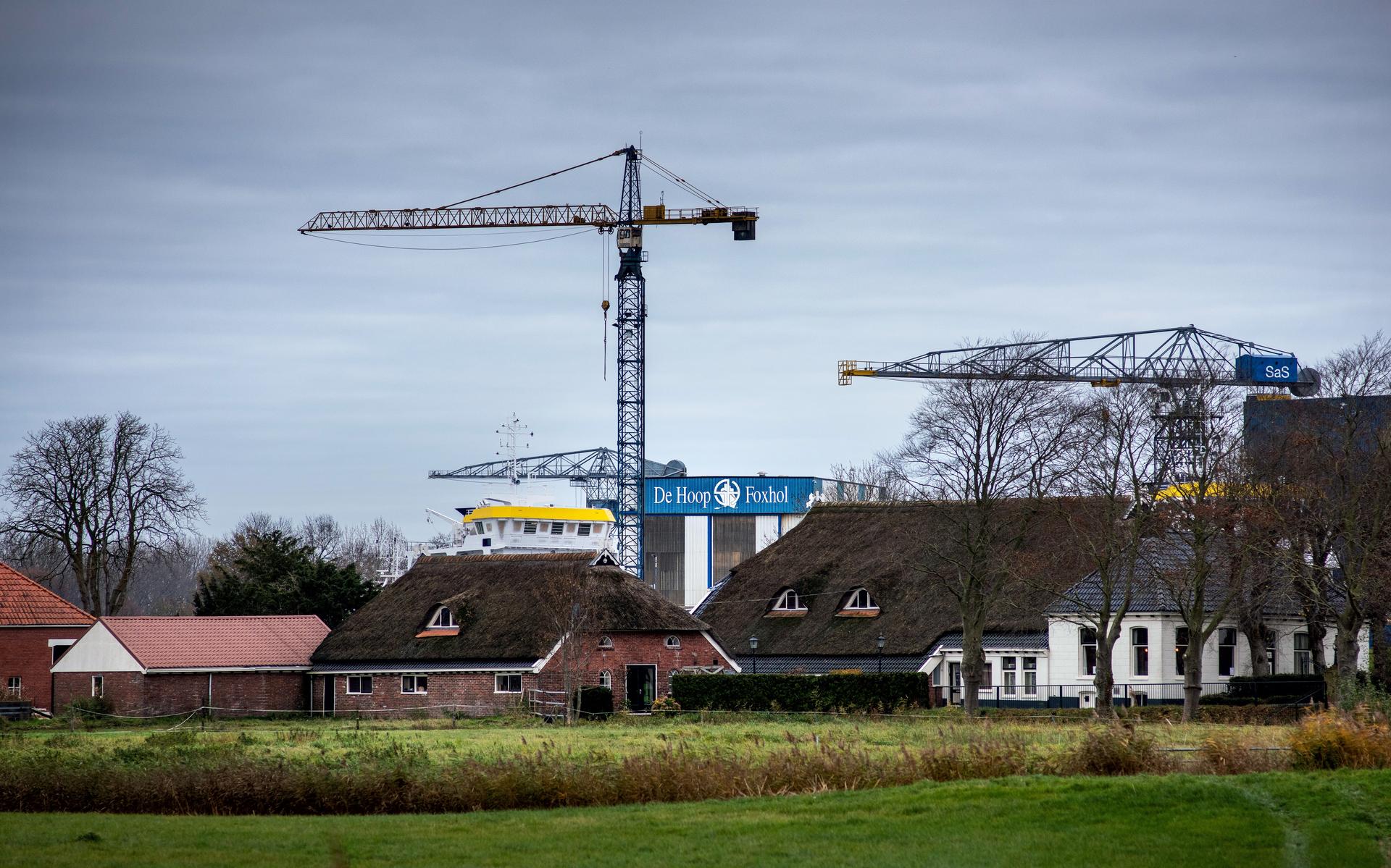 Hoe ziet de toekomst van scheepswerf De Hoop in Foxhol eruit? Oud-scheepsbouwers willen opleidingswe