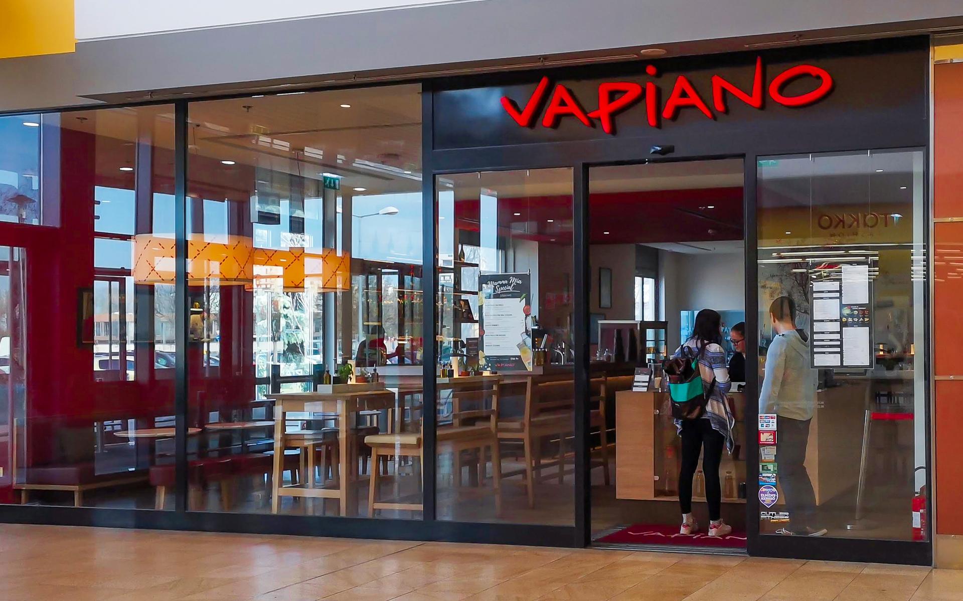 Een vestiging van Vapiano.