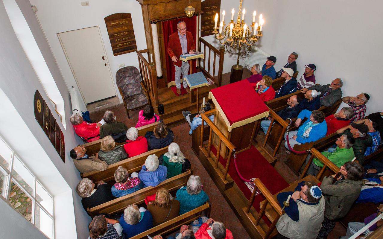 De synagoge in Bourtange zit op 20 november vermoedelijk weer vol als Baruch Chauskin zingt.