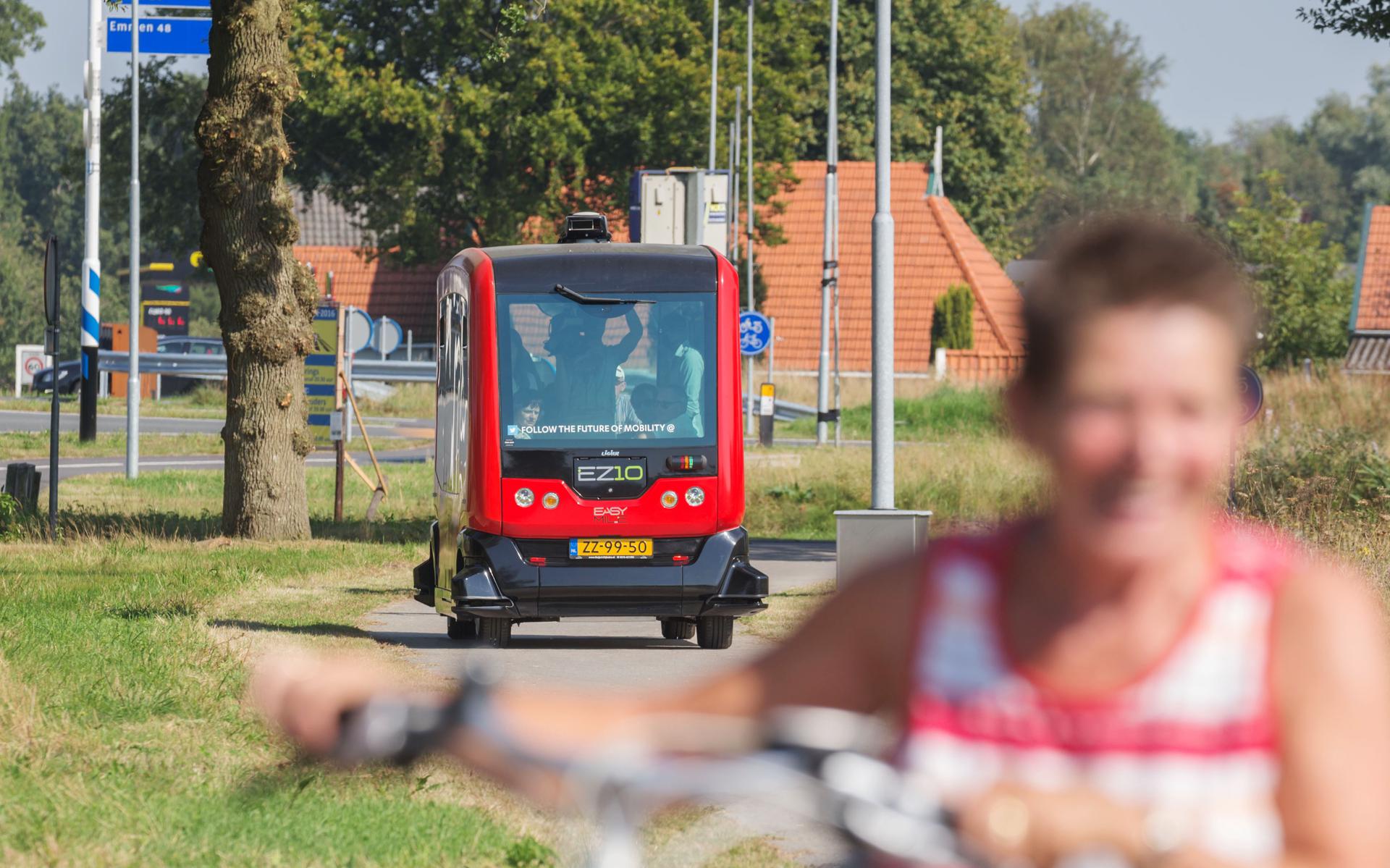 In Appelscha werd in 2016 al een proef gehouden met zelfrijdend vervoer.