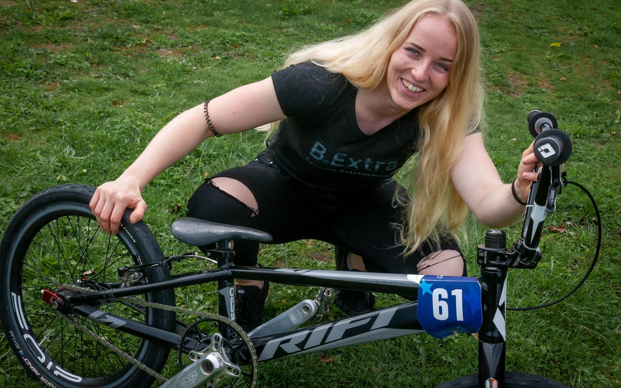 Manon Veenstra: ,,Ik kan alleen een 100 procent versie van mijzelf gaan laten zien.'' Manon Veenstra: ,,Ik kan alleen een 100 procent versie van mijzelf gaan laten zien.''