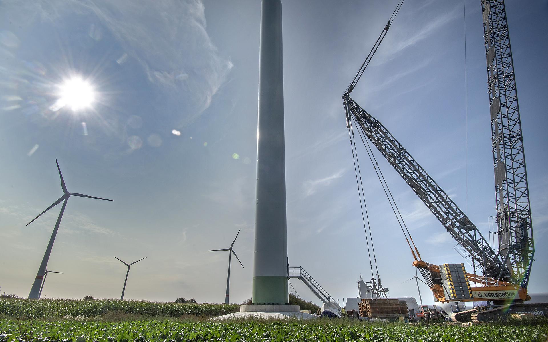 Testen windmolens in Weijerswold begint; nog gesteggel over schadevergoeding