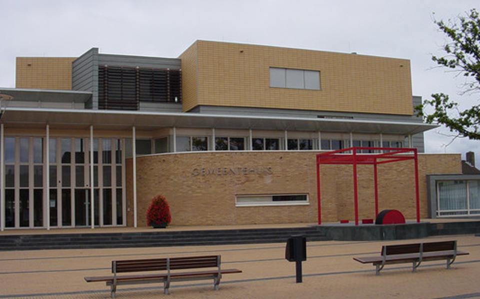 Het gemeentehuis in Beilen.