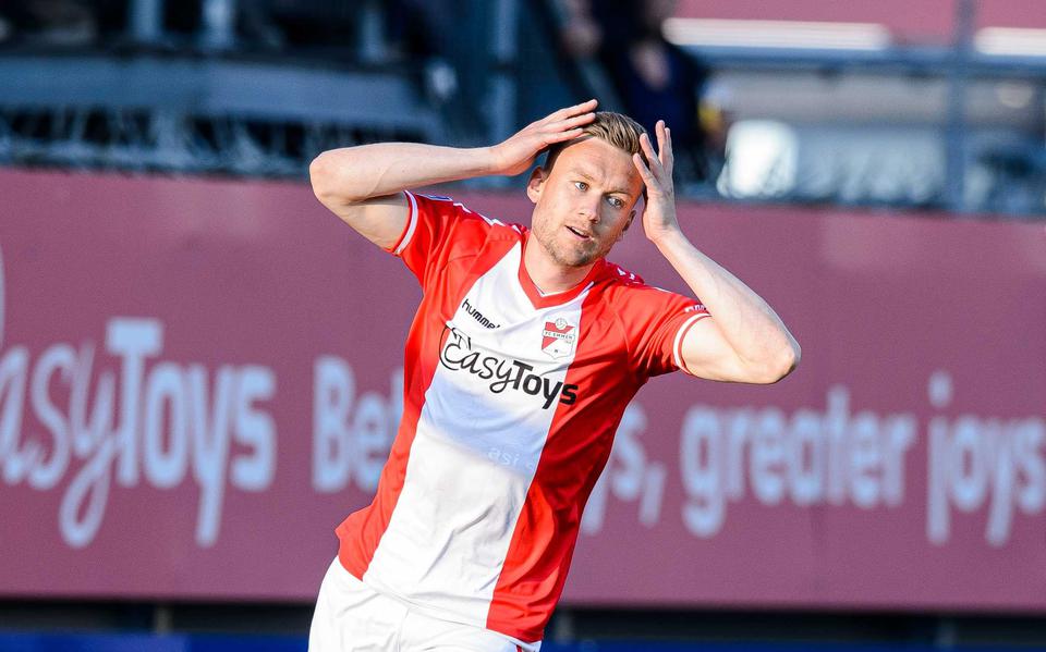 Mike te Wierik won vrijdag voor de derde keer op rij met FC Emmen.