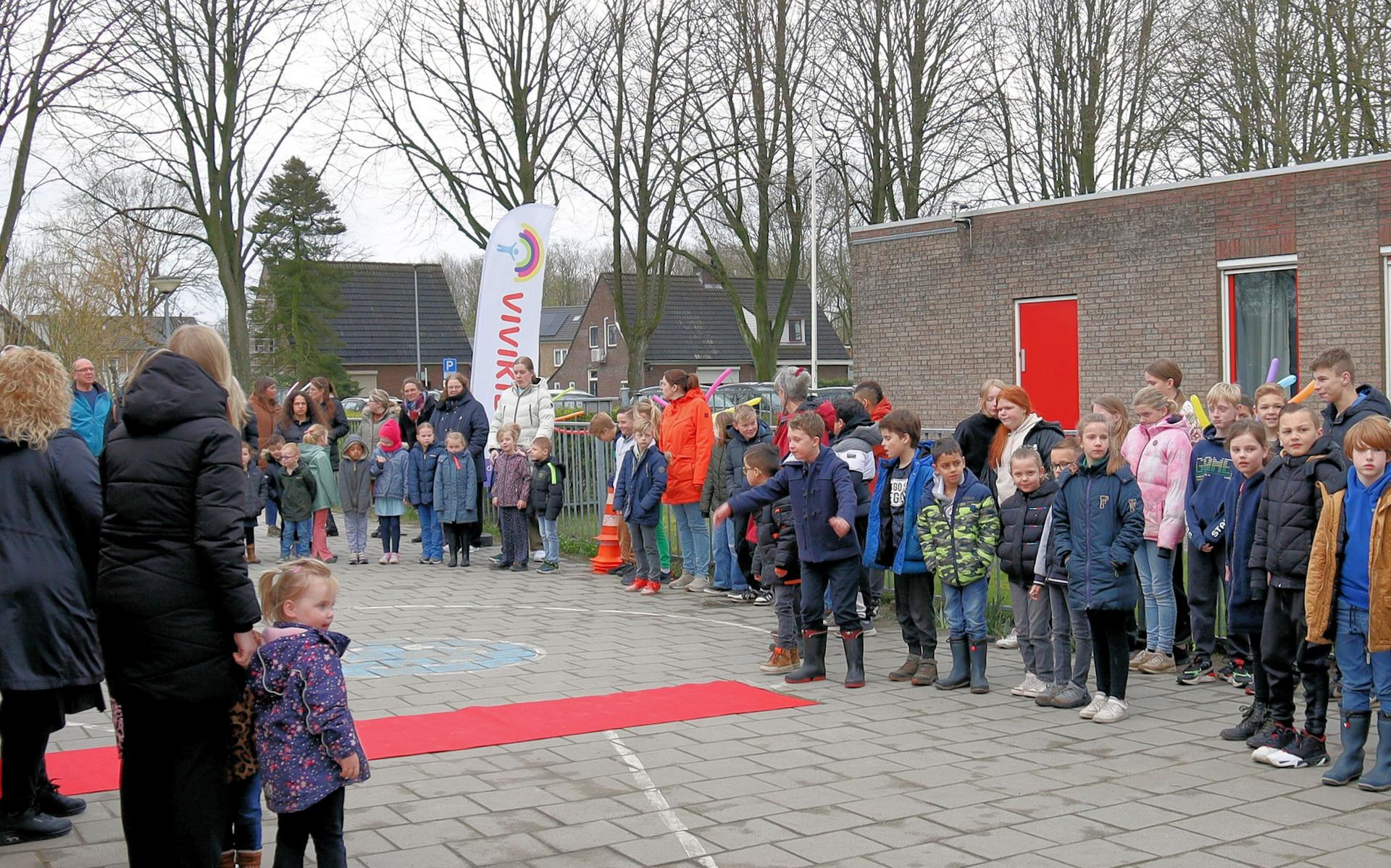 De feestelijke heropening van voorschool De Zwaluw.