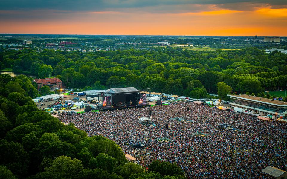 De gemeente wil geen drugshonden laten inzetten bij grote festivals.

Foto: Knelis