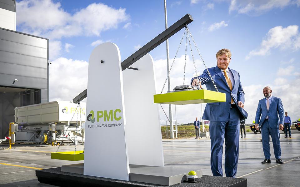 Koning Willem-Alexander opende PMC in 2020.