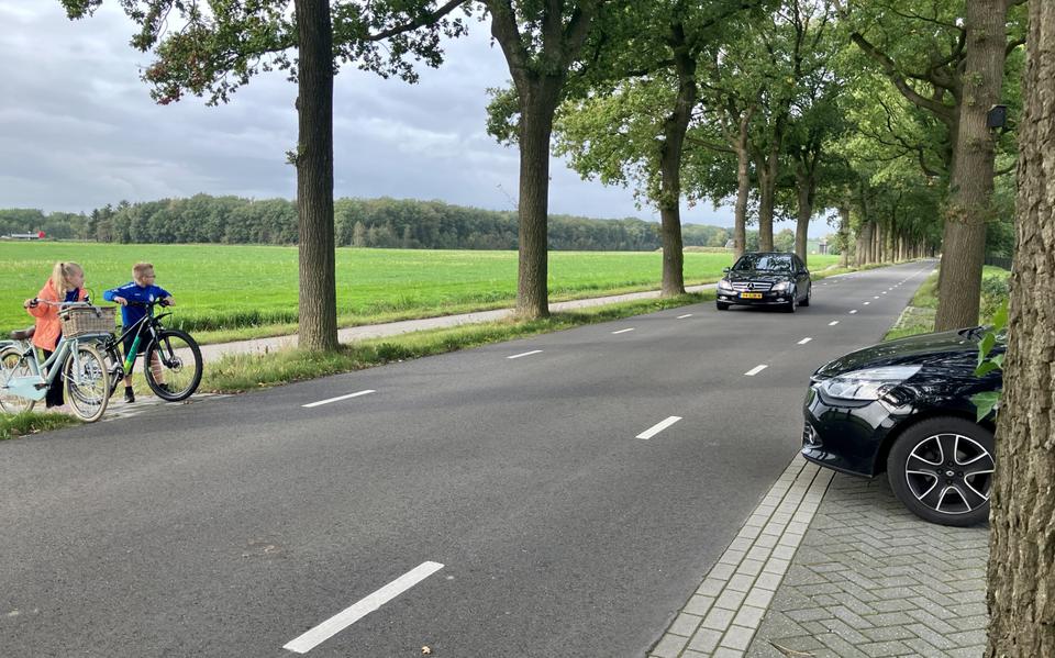 De Coevorderstraatweg is onoverzichtelijk voor bewoners die vanaf hun oprit de weg op willen. Ook moeten fietsers die over willen steken al bijna met het voorwiel op de weg staan over te kijken of er niets aan komt.