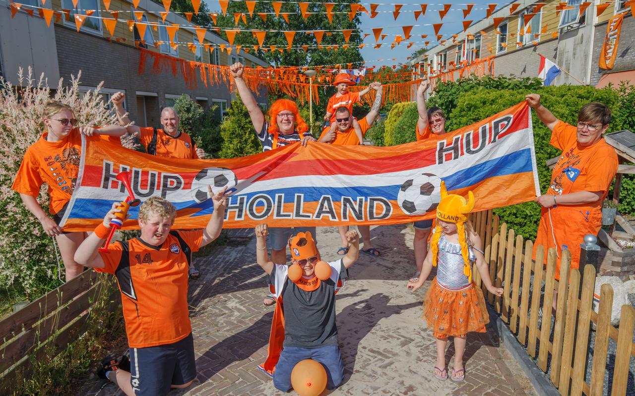 Nederland kleurt Oranje. Nederland kleurt Oranje.