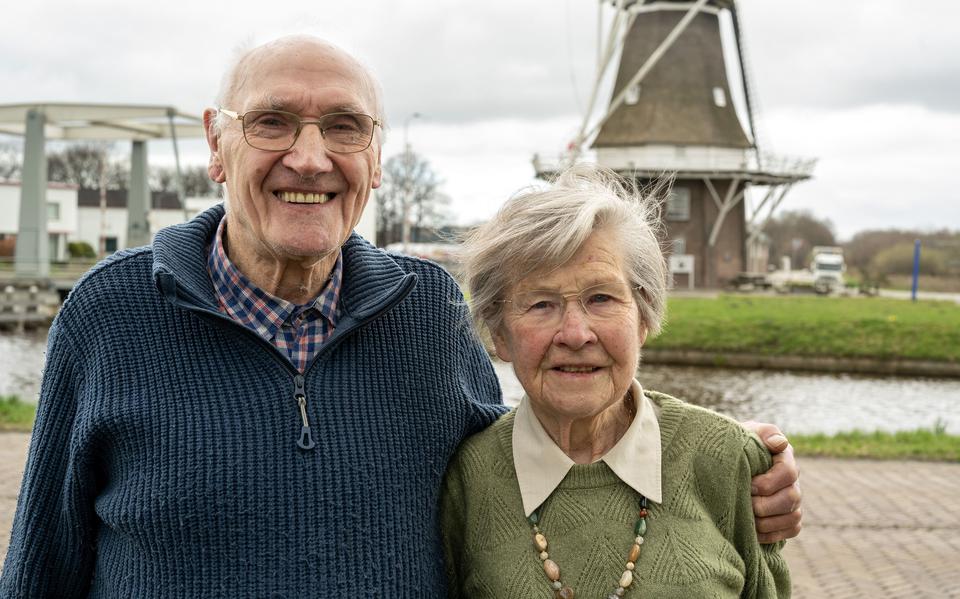 Oege en Dinie de Haan zijn woensdag 65 jaar getrouwd.