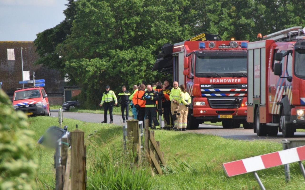 Update: Overleden vrouw in gevonden auto Thesinge werd onwel achter het stuur