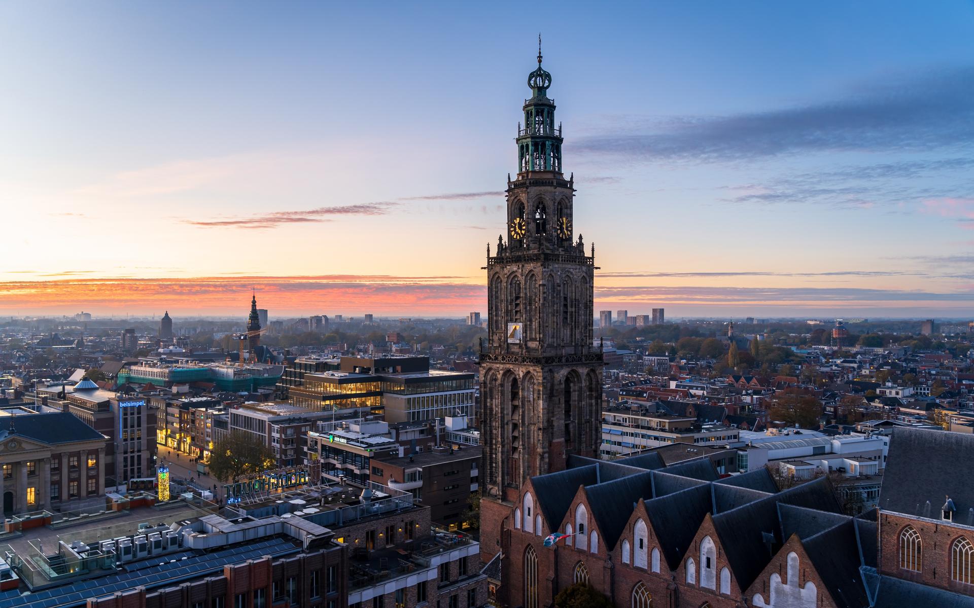 Martinitoren in Groningen uitgeroepen tot mooiste kerktoren van
