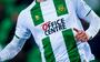 De naam van het failliete bedrijf Office Centre verdwijnt van het shirt van FC Groningen. 