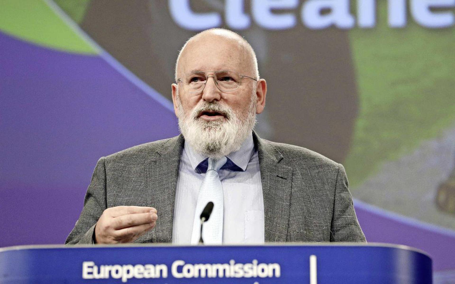 Vice-voorzitter van de Europese Commissie Frans Timmermans.