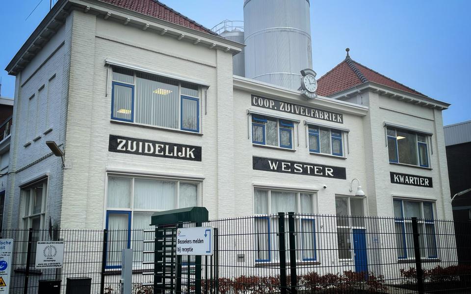 De kaasfabriek van FrieslandCampina in Marum.