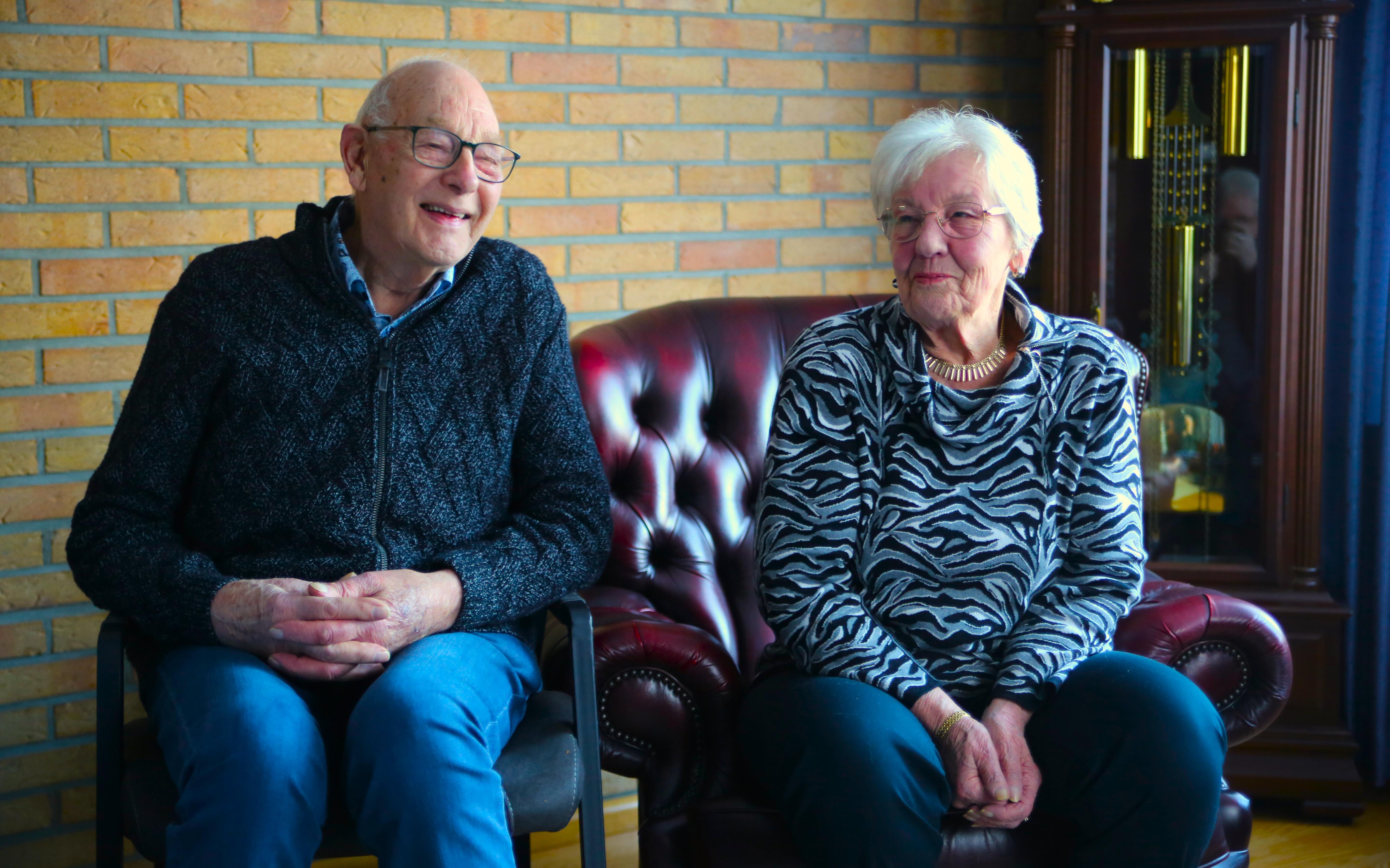 Echtpaar Harm en Jaqueline Heijes uit Nieuwe Pekela viert hun 60-jarig
