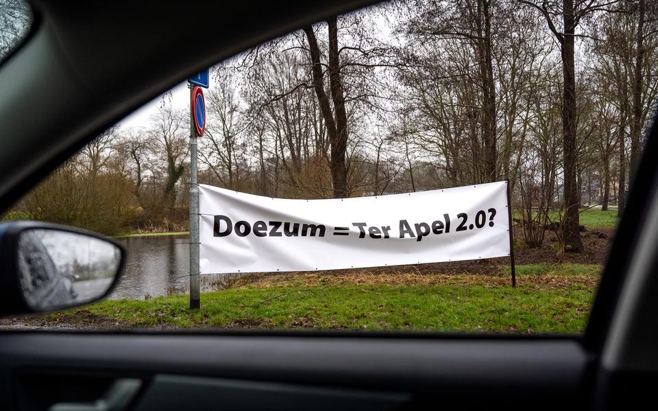 In Doezum haalde de asielopvang het niet.