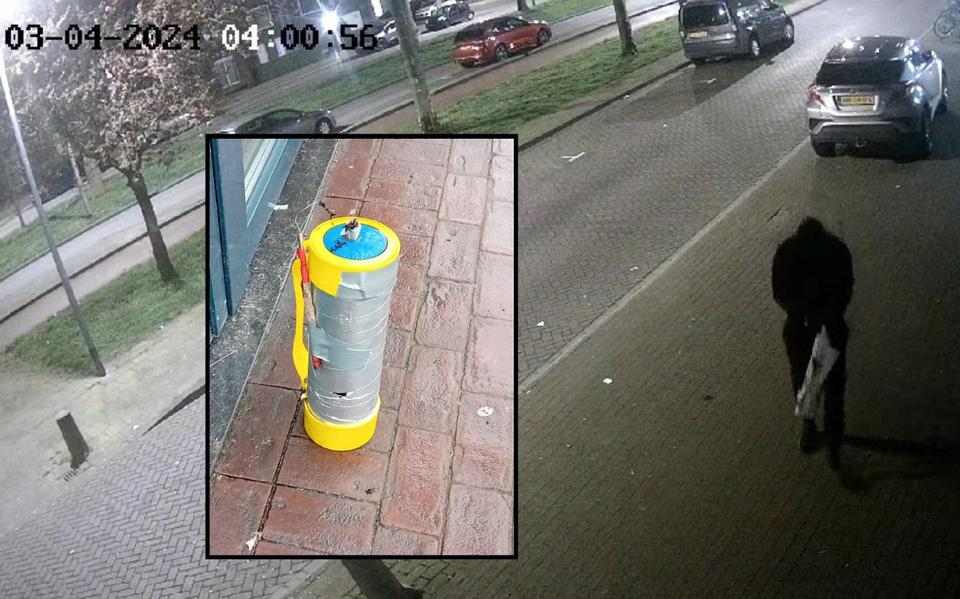 De bom die op 3 april in Vinkhuizen werd geplaatst, zou bedoeld zijn voor de buren. 