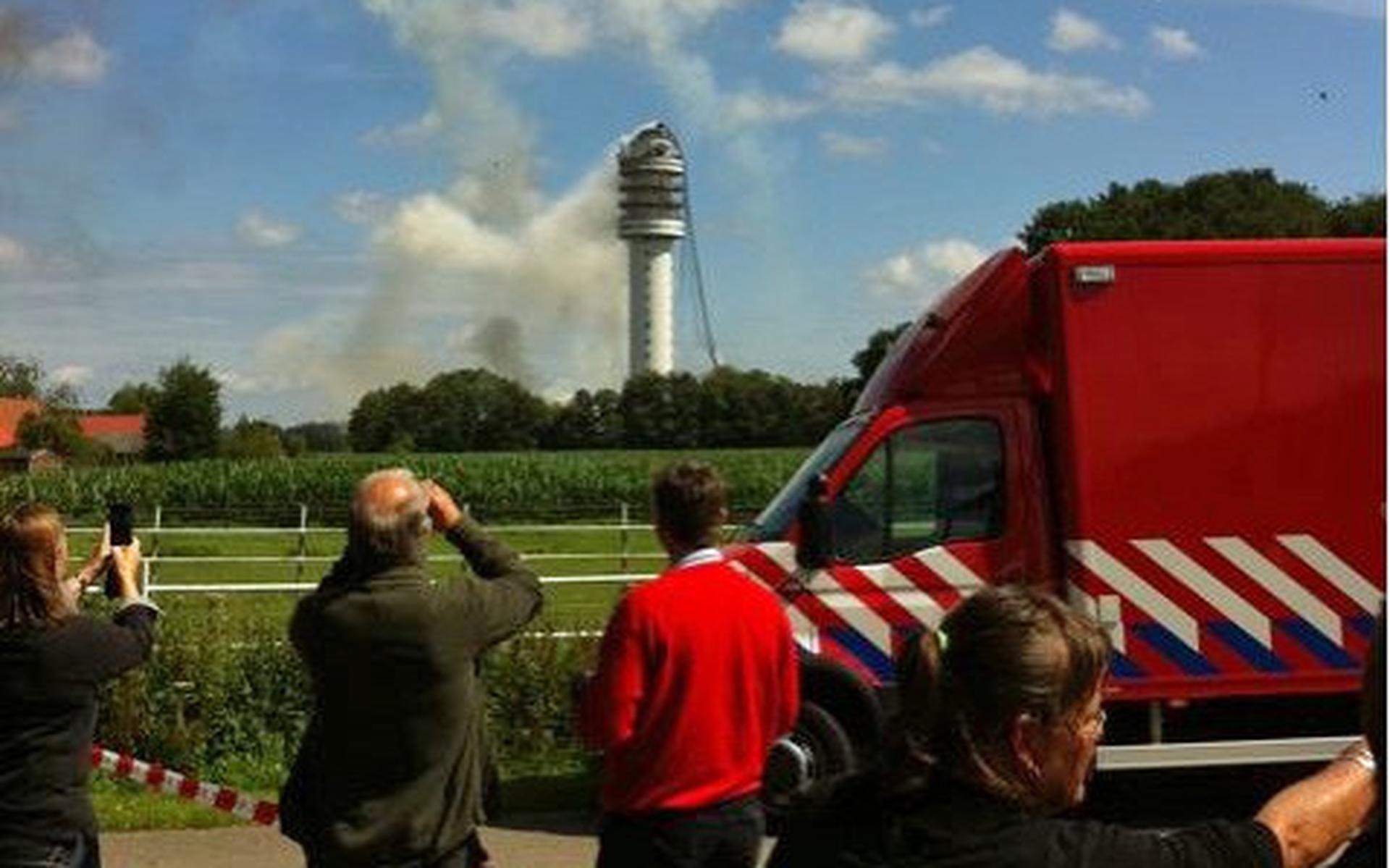 Brand in televisiemast Smilde is tien jaar na dato niet vergeten - Dagblad van het Noorden