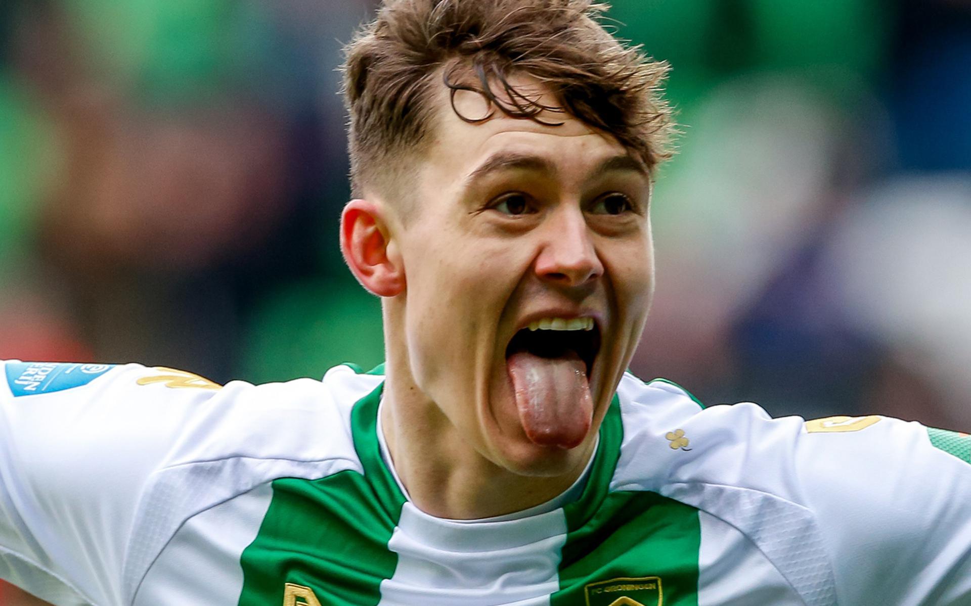 Jørgen Strand Larsen leeft maar voor één ding bij FC Groningen 'Dit