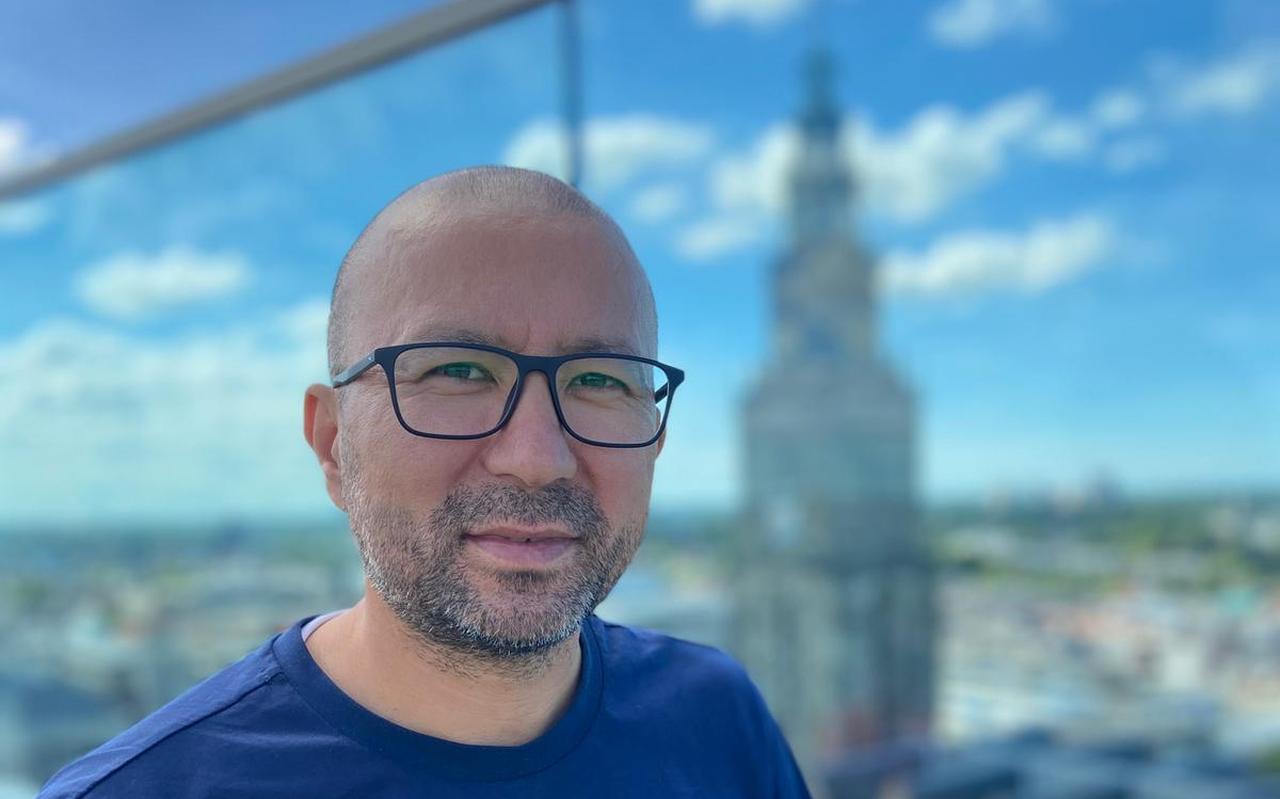 De in Afghanistan geboren Habib Kazemi op het Forum in zijn woonplaats Groningen. De in Afghanistan geboren Habib Kazemi op het Forum in zijn woonplaats Groningen.