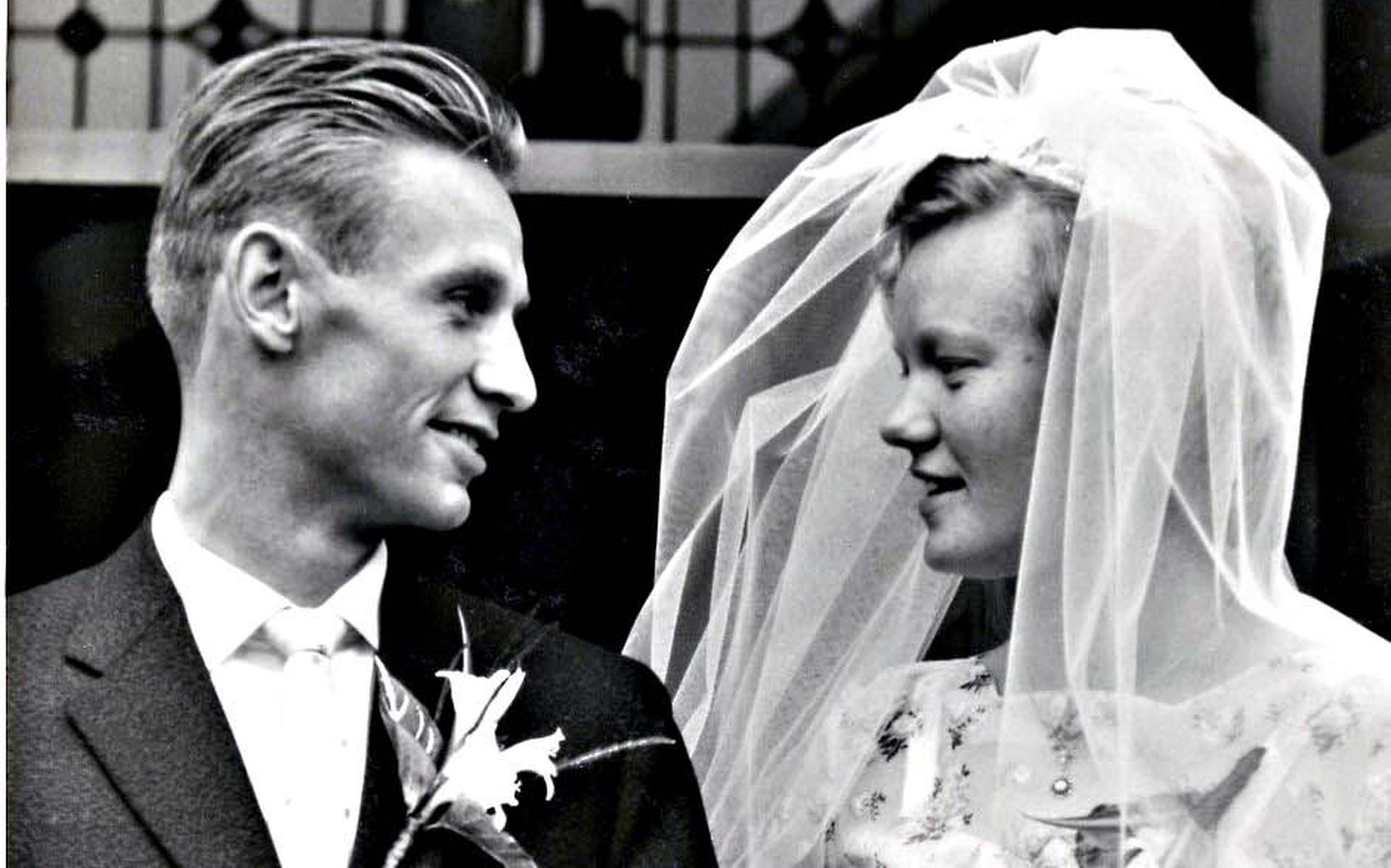 Janny en Jacob Mossel zijn getrouwd op 19 juli 1962.