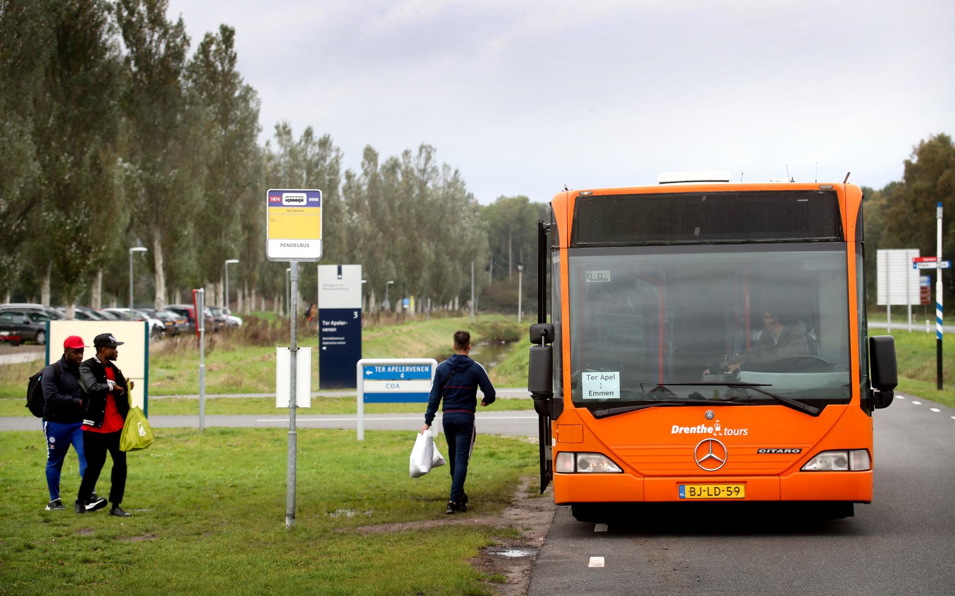 De pendelbus voor asielzoekers rijdt ook in 2021