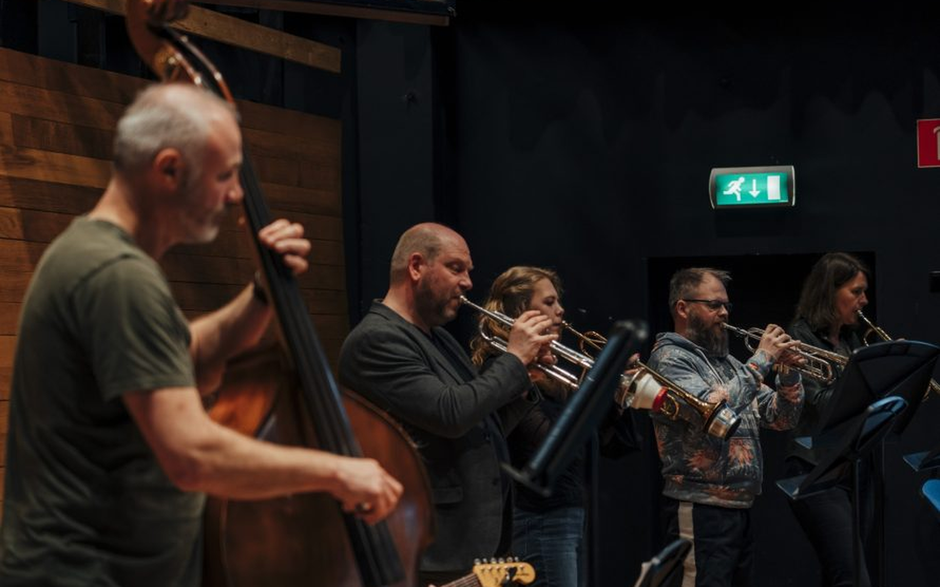 Live muziek in de foyer van vanBeresteyn.