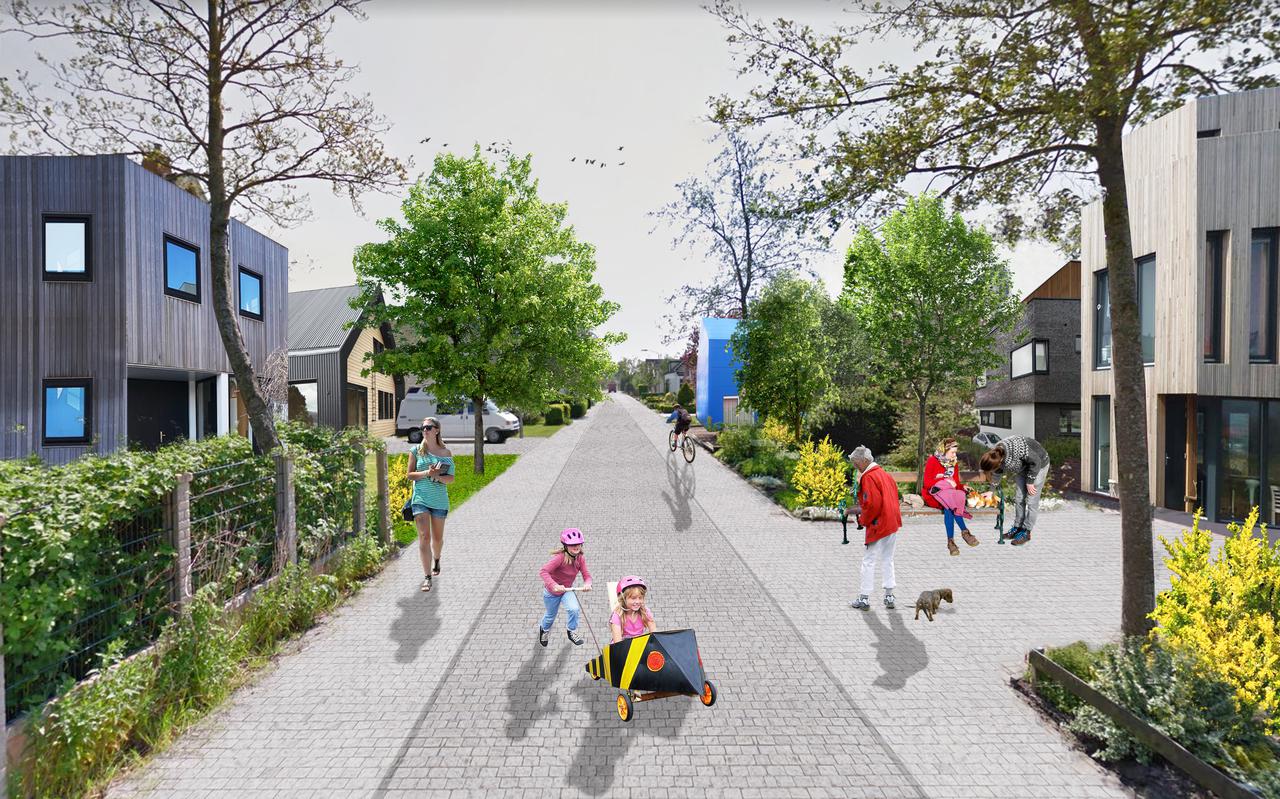 Een proef met welstandsvrij bouwen kan het dorp Overschild de komende jaren een heel ander aanzien geven, liet de Rotterdams architect Winy Maas zien in de Structuurvisie Overschild 2018-2028.