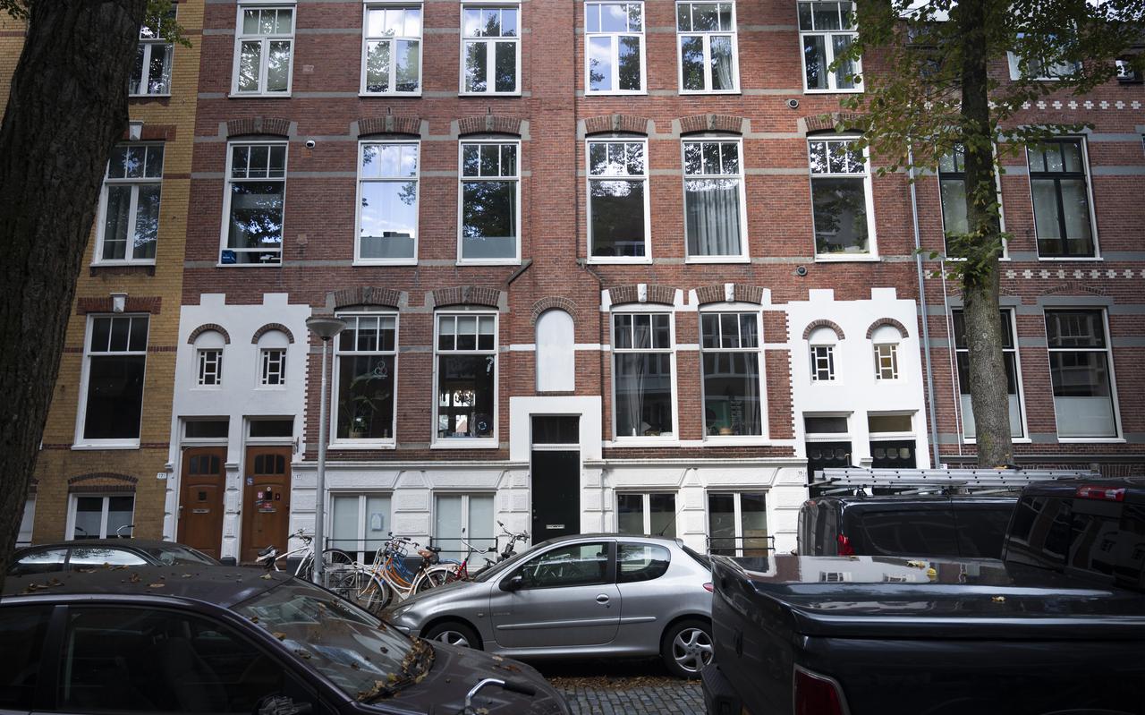 Wim Bulten begon met een huis in de Fivelstraat en grossierde uiteindelijk in studentenhuizen, zoals deze in de Schildersbuurt.