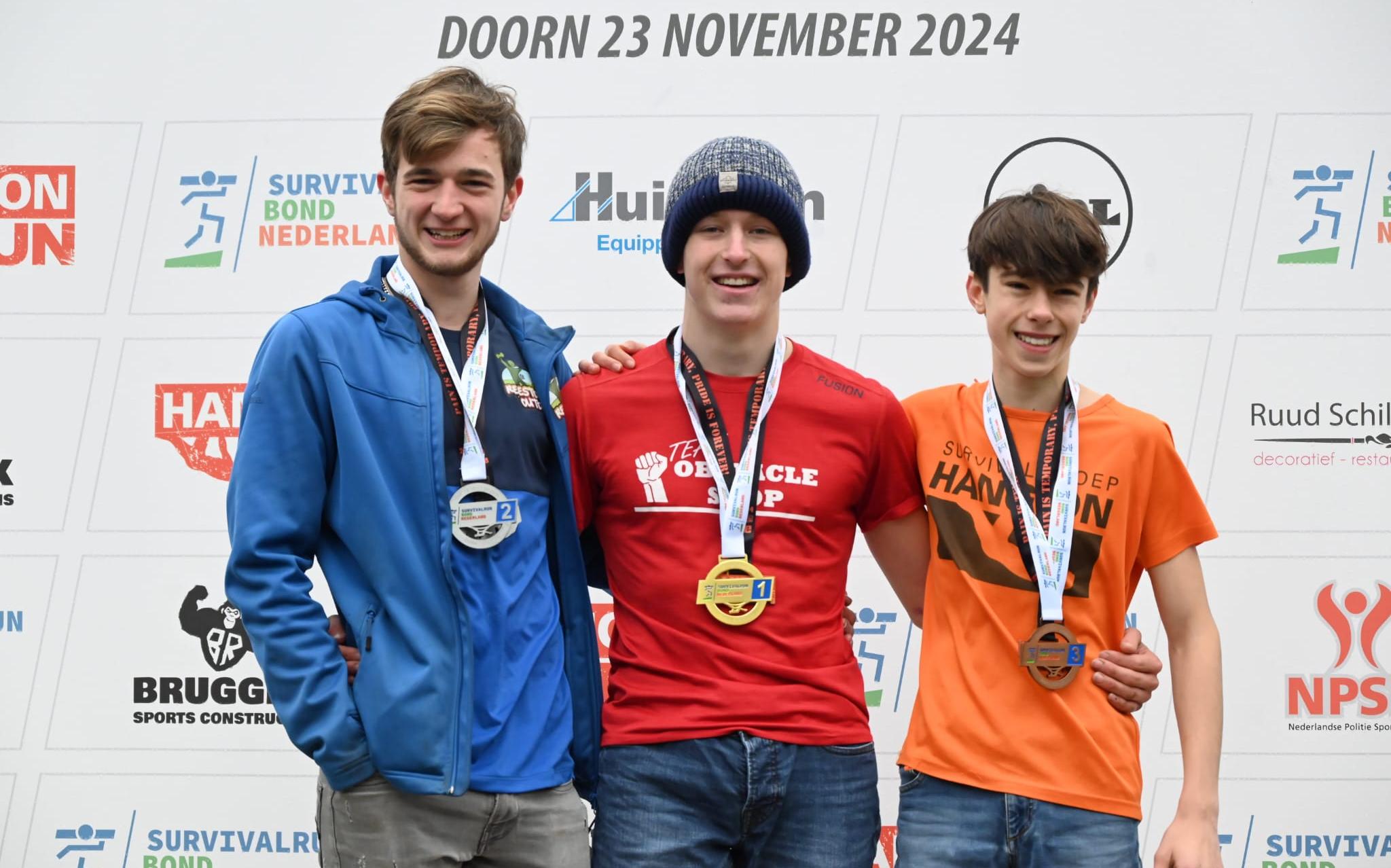 Leon Frederiks uit Westerbork is wederom Nederlands kampioen