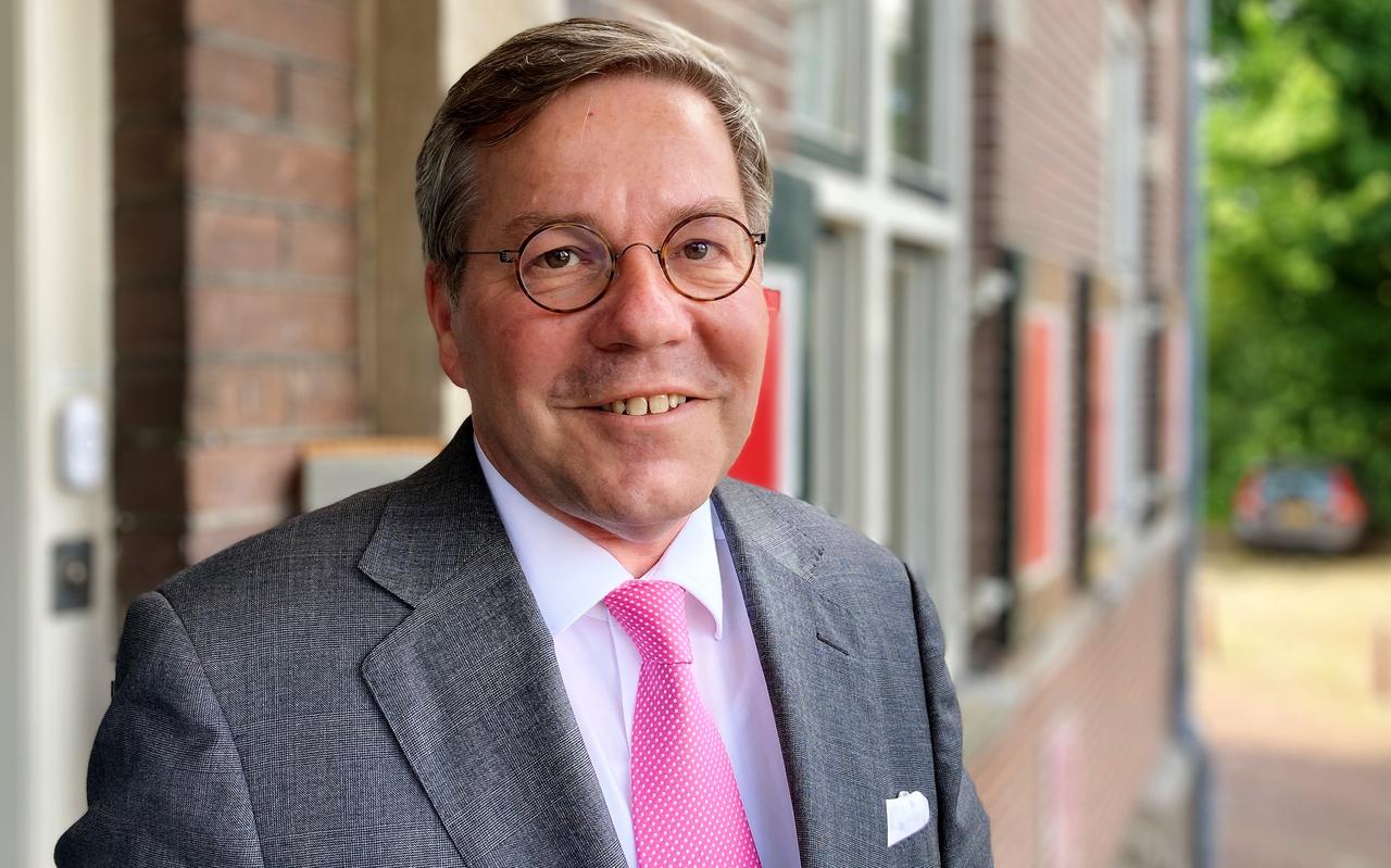 Burgemeester Berry link van Veendam. Burgemeester Berry link van Veendam.