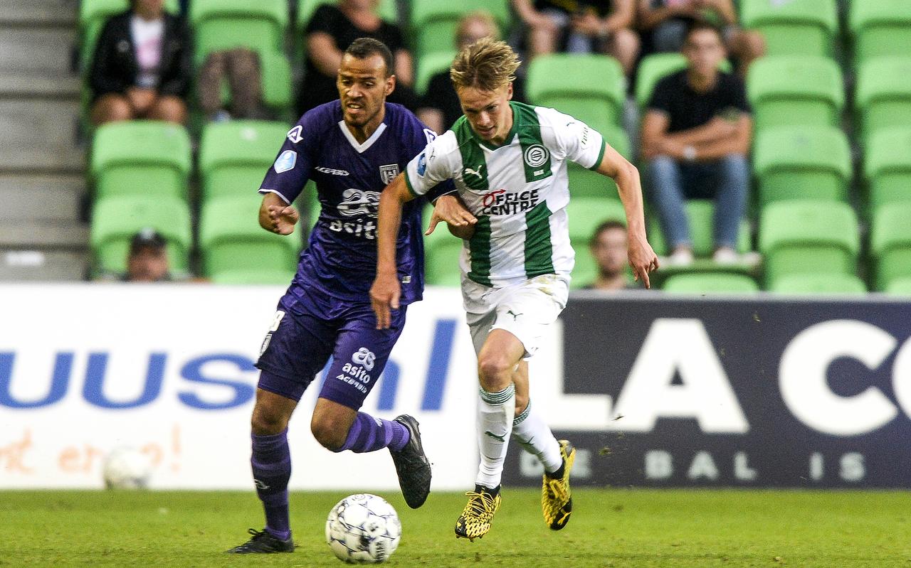 Remco Balk tijdens de voorbereiding van FC Groningen afgelopen zomer. Remco Balk tijdens de voorbereiding van FC Groningen afgelopen zomer.