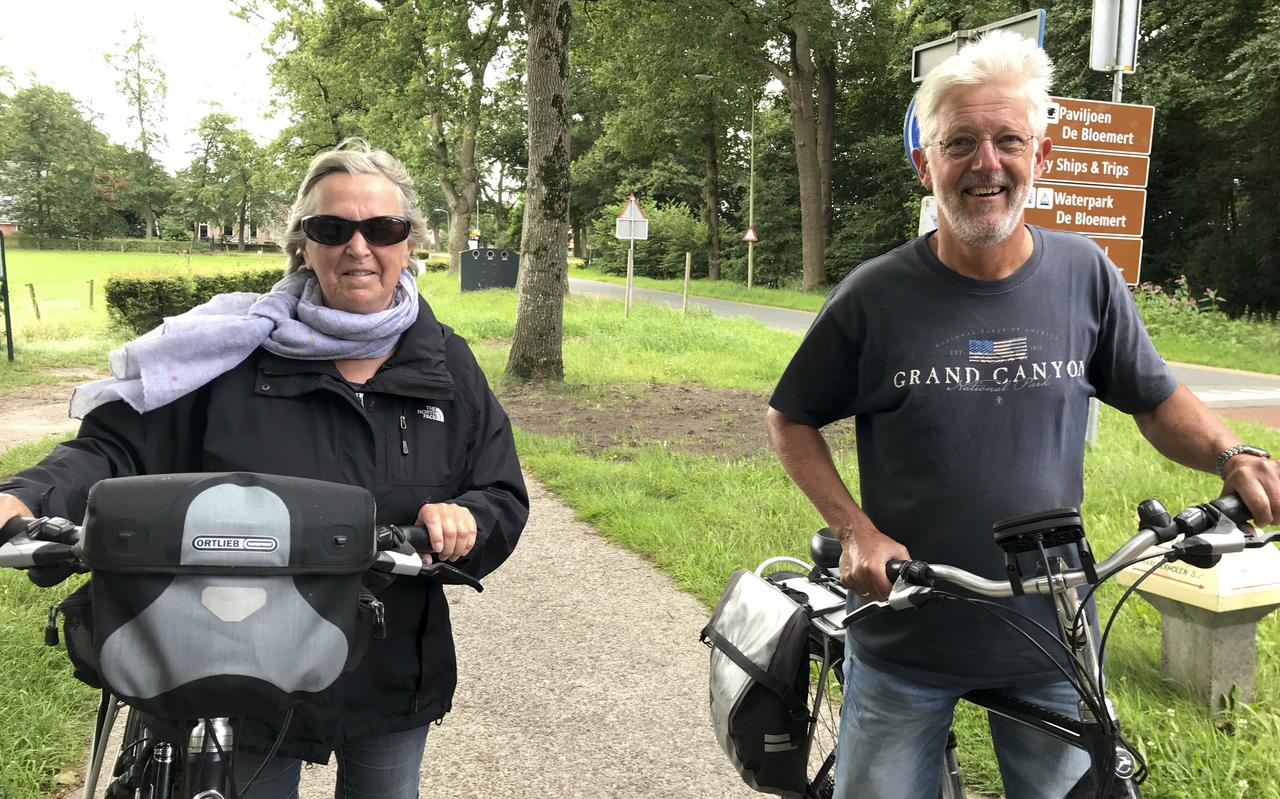 Simone van de Vrie en Gerard van Vliet. Simone van de Vrie en Gerard van Vliet.